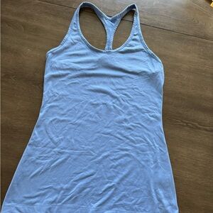 Nike Women's Light Blue Racerback Tank Top